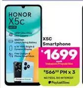 Game Honor X5C Smartphone offer