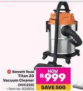 Game Bennett Read Titan 20 Vacuum Cleaner HVC220 824856 offer