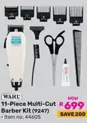 Game Wahl 11 Piece Multi Cut Barber Kit 9247 44605 offer