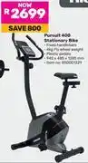 Game Trojan Pursuit 400 Stationary Bike 850001329 offer