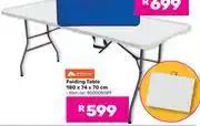 Game Ozark Trail Folding Table 180 x 74 x 70cm 850005089 offer
