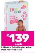 Game Little One Baby Nappies Value Pack (Assorted Sizes)-Each offer