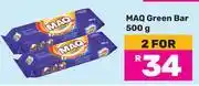 Game Maq Green Bar-For 2 x 500g offer