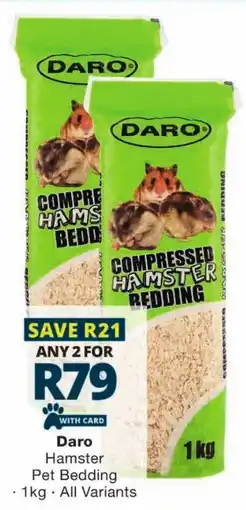 Checkers Daro Hamster Pet Bedding offer