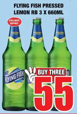 Boxer Liquors Flying fish pressed lemon rb offer