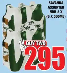 Boxer Liquors Savanna assorted nrb offer