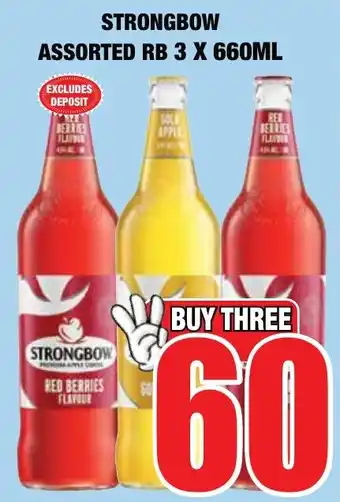 Boxer Liquors Strongbow assorted rb offer