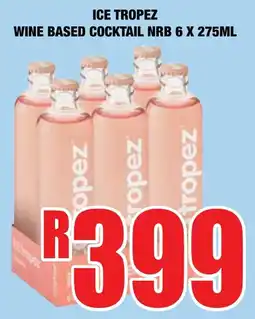 Boxer Liquors Ice tropez wine based cocktail nrb offer