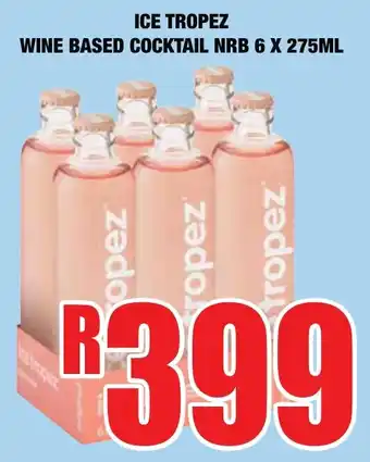 Boxer Liquors Ice tropez wine based cocktail nrb offer