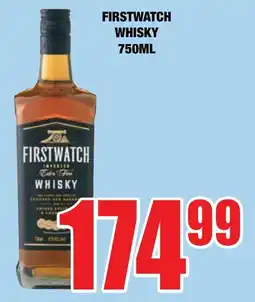 Boxer Liquors Firstwatch whisky offer