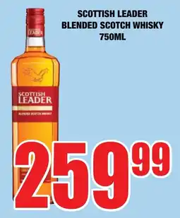 Boxer Liquors Scottish leader blended scotch whisky offer