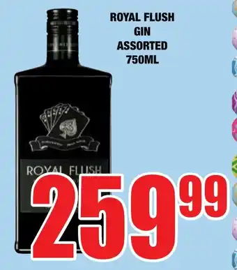 Boxer Liquors Royal flush gin assorted offer