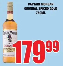 Boxer Liquors Captain morgan original spiced gold offer