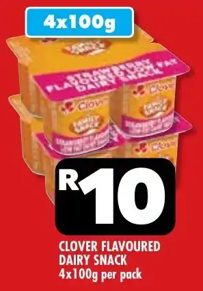 Usave Clover flavoured dairy snack offer