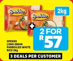 Usave Spekko long grain parboiled white rice offer