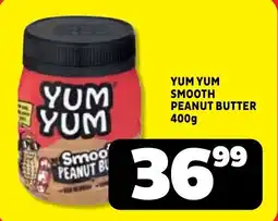 Usave Yum yum smooth peanut butter offer