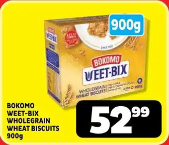 Usave Bokomo weet-bix wholegrain wheat biscuits offer
