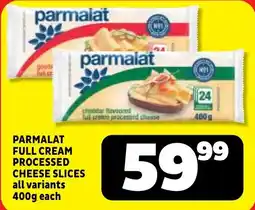 Usave Parmalat full cream processed cheese slices offer