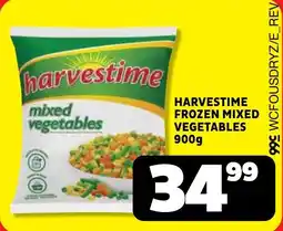 Usave Harvestime frozen mixed vegetables offer