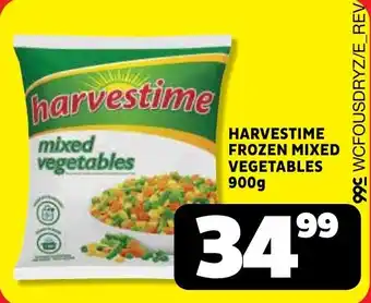 Usave Harvestime frozen mixed vegetables offer