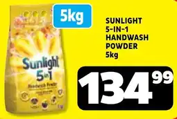 Usave Sunlight 5-in-1 handwash powder offer