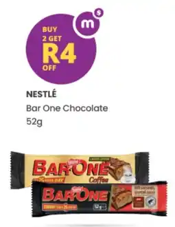 Shoprite Nestlé Bar One Chocolate offer