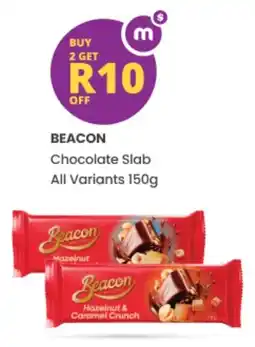 Shoprite Beacon Chocolate Slab All Variants offer