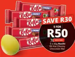 Checkers Hyper Nestlé Kit Kat Chunky Chocolate Bar offer