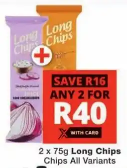 Checkers Hyper Long Chips Chips All Variants offer