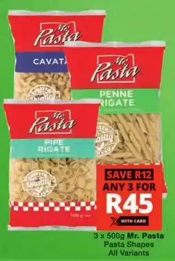 Checkers Hyper Mr. Pasta Pasta Shapes All Variants offer