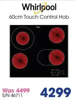 Hirsch's Whirlpool Touch Control Hob offer