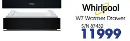 Hirsch's Whirlpool W7 Warmer Drawer offer