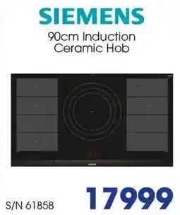 Hirsch's Siemens Induction Ceramic Hob offer