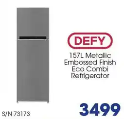 Hirsch's Defy Metallic Embossed Finish Eco Combi Refrigerator offer