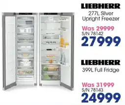 Hirsch's Liebherr Full Fridge offer