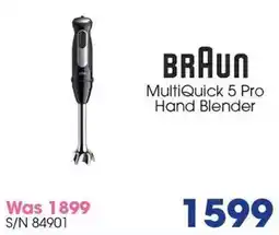 Hirsch's Braun MultiQuick 5 Pro Hand Blender offer