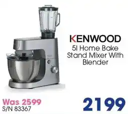 Hirsch's Kenwood Home Bake Stand Mixer With Blender offer