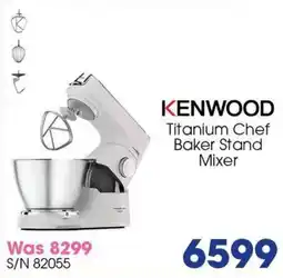 Hirsch's Kenwood Titanium Chef Baker Stand Mixer offer
