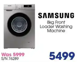 Hirsch's Samsung Front Loader Washing Machine offer