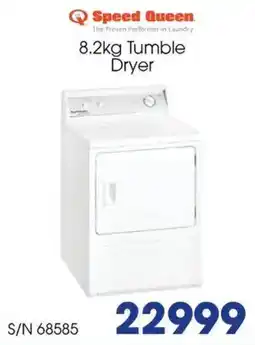 Hirsch's Speed Queen Tumble Dryer offer