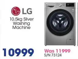 Hirsch's LG Silver Washing Machine offer