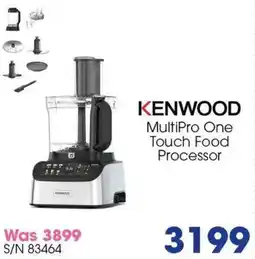 Hirsch's Kenwood MultiPro One Touch Food Processor offer