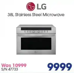 Hirsch's LG Stainless Steel Microwave offer