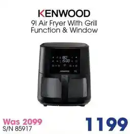 Hirsch's Kenwood Air Fryer With Grill Function & Window offer