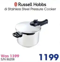 Hirsch's Russell Hobbs Stainless Steel Pressure Cooker offer