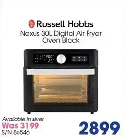 Hirsch's Russell Hobbs Nexus Digital Air Fryer Oven Black offer