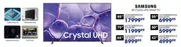 Hirsch's Samsung 85" 4K Crystal UHD Smart TV offer
