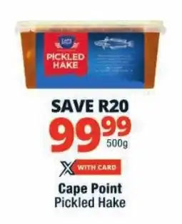 Checkers Cape Point Pickled Hake offer