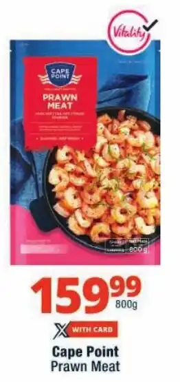 Checkers Cape Point Prawn Meat offer