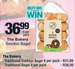 Checkers The Bakery Seeded Bagel offer